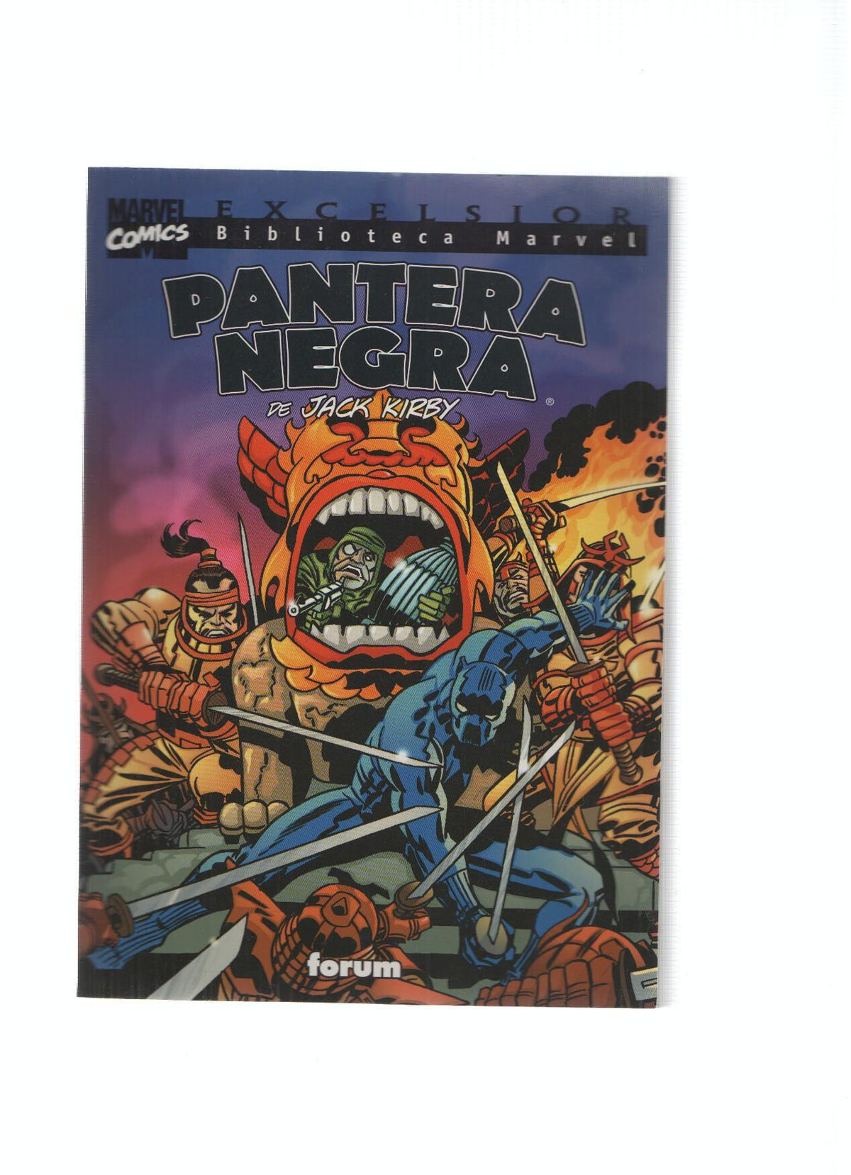 Biblioteca Marvel EXCELSIOR: PANTERA NEGRA - Jack Kirby (Forum 2003)