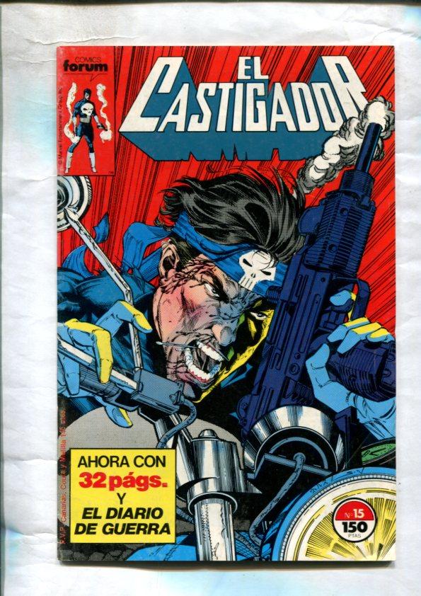 El Castigador (Punisher) numero 15: Sacrificio de piezas y El diario de guerra