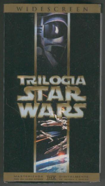 VHS-Cine: TRILOGIA STAR WARS - Remasterizada Digital