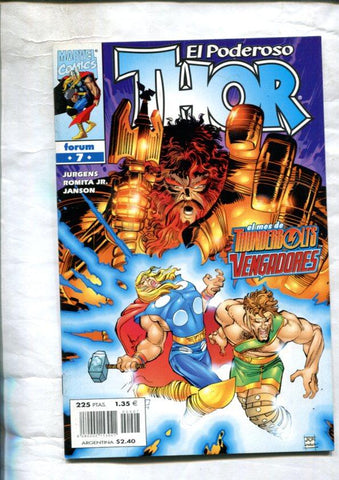 Thor volumen cuatro: Heroes Return numero 07: Engaño (Thunderbolts y Vengadores)