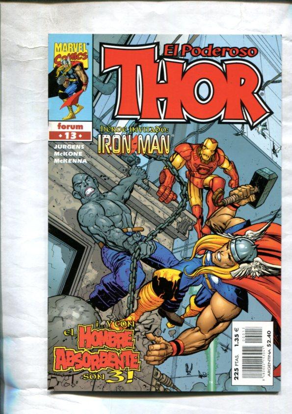 Thor volumen cuatro: Heroes Return numero 13: La hora del martillo (Iron Man)