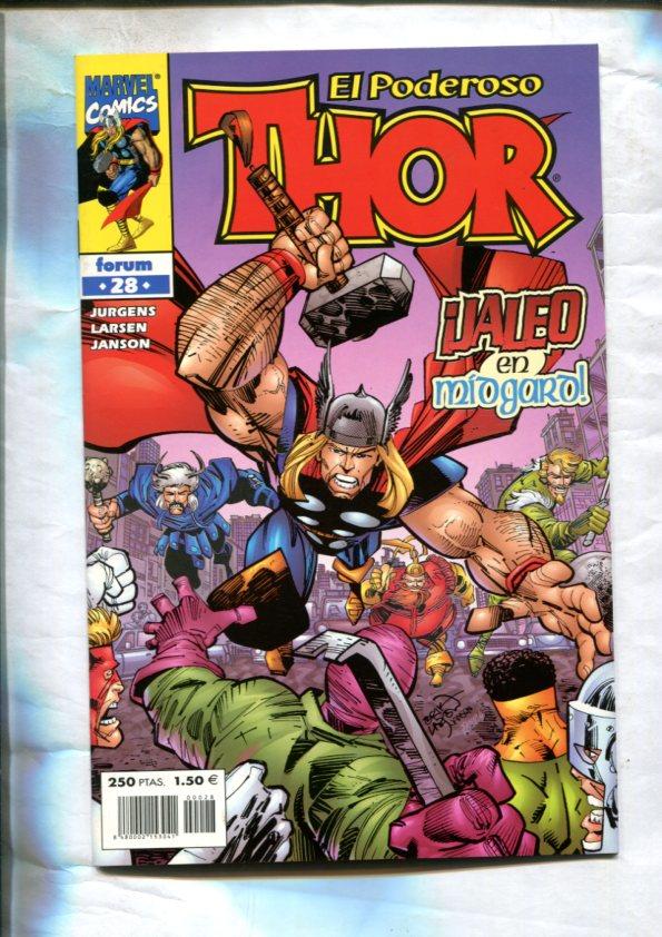 Thor volumen cuatro: Heroes Return numero 28: Causando el caos