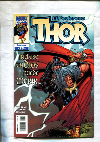 Thor volumen cuatro: Heroes Return numero 29; Cuando llega la muerte