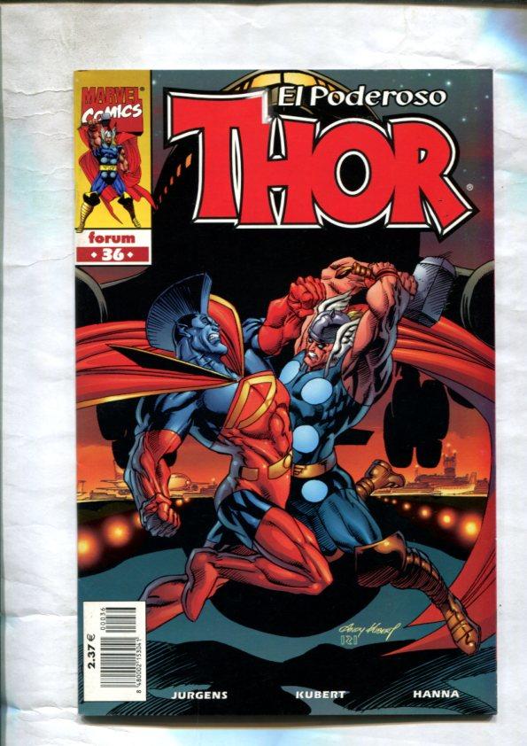 Thor volumen cuatro: Heroes Return numero 36: A lo largo y ancho de mundos