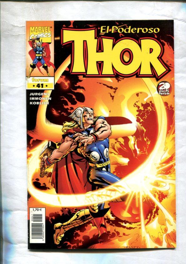 Thor volumen cuatro: Heroes Return numero 41: Nacido del fuego