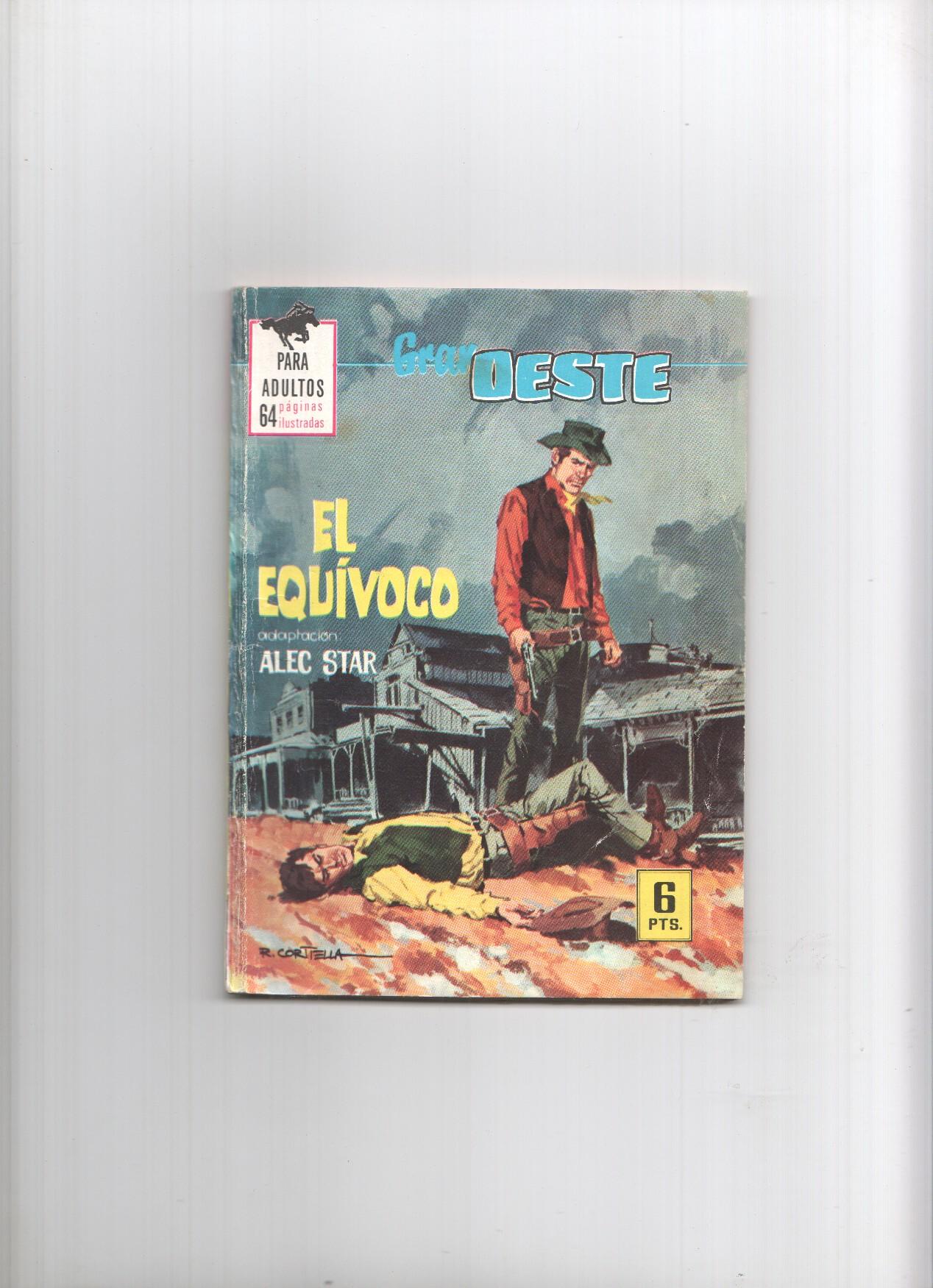 Gran Oeste numero 368: El equivoco, trasera foto/ficha de Albert Finney-Bat Masterson: La estampida