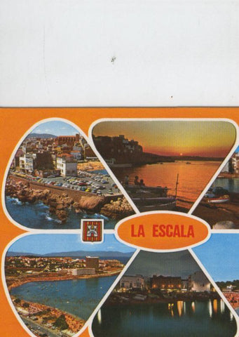 Postal 6741:  La Escala, Girona,  vistas generales