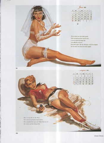 Pin Up lamina 153: Ernest Chiriaka
