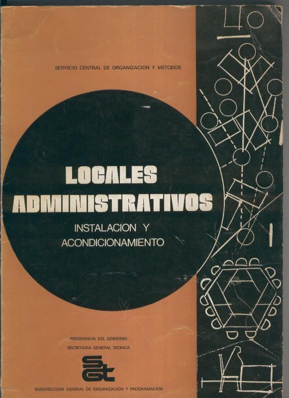 Locales administrativos: Instalacion y acondicionamiento