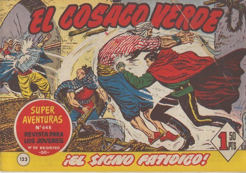 El Cosaco Verde original numero 123: El signo fatidico