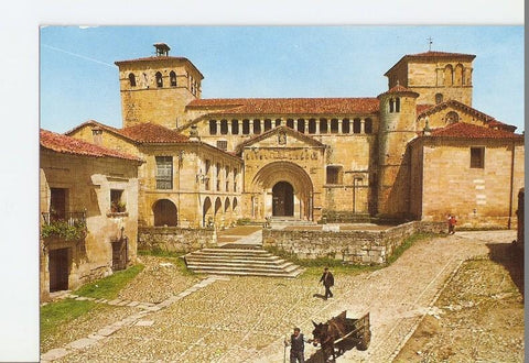 Postal 021318 : Colegiata. Santillana del Mar - Santander