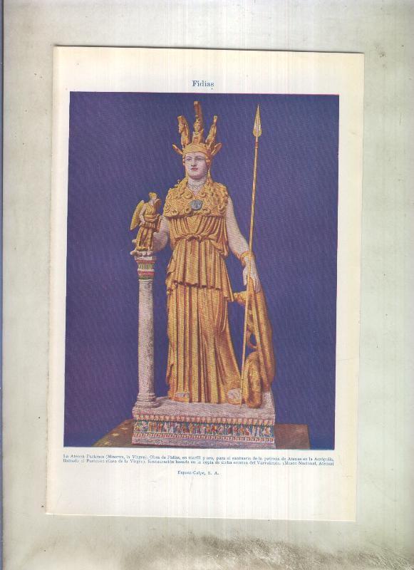 Lamina 121: Fidias (La Atenea)