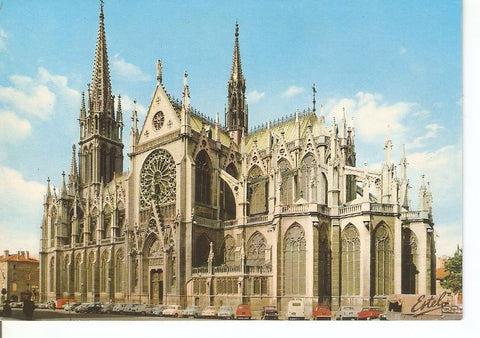 Postal 031628 : Nancy (Meurthe-et-Moselle). Leglise Saint-Epvre construite dans le style gothique architecte Morey