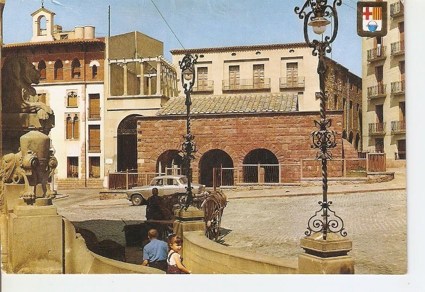 Postal 037076 : Cldas de Montbuy (Barcelona). Fuente y Termas romanas