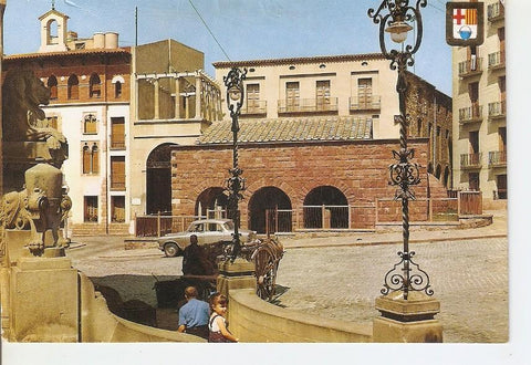 Postal 037076 : Cldas de Montbuy (Barcelona). Fuente y Termas romanas