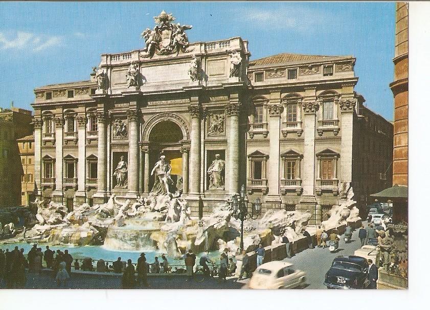 Postal 040430 : Roma. La Fontaine de Trevi