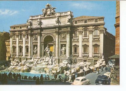 Postal 040430 : Roma. La Fontaine de Trevi