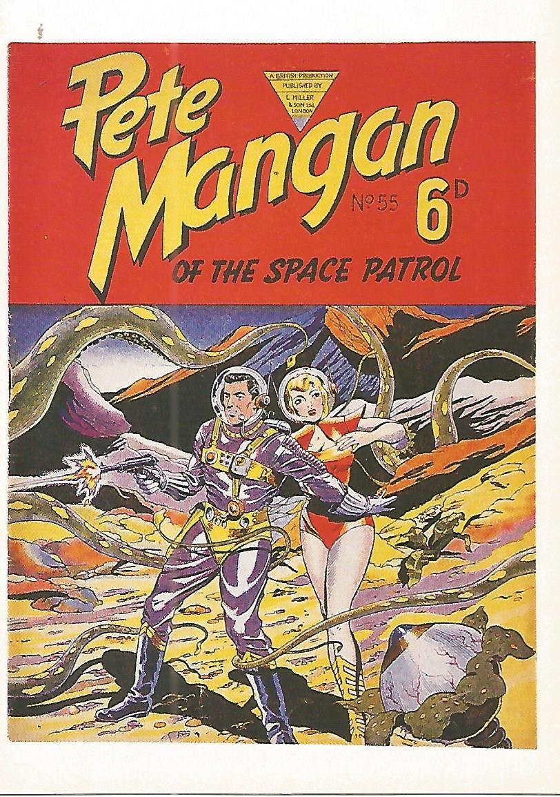 Postal 52712: PETE MANGAN de King-Ganteaume. Coleccion SPACE ACES