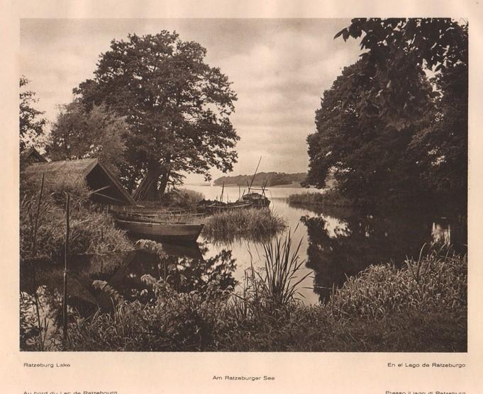 Lamina/Foto KURT HIELSCHE Deuschtland No. 131: RATZERBURG LAKE