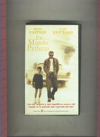 Video VHS: Un mundo perfecto (Kevin Costner-Clint Eastwood)