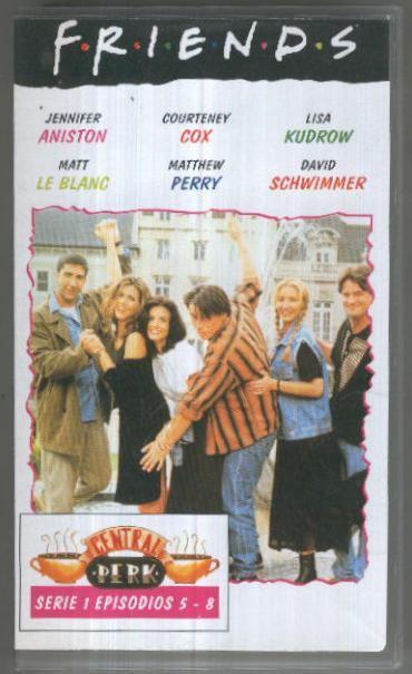 VHS Serie: FRIENDS, Temporada 1, Episodios del 5-8