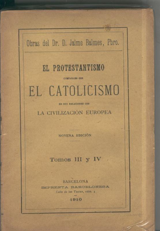 El Protestantismo comparado con el Catolicismo