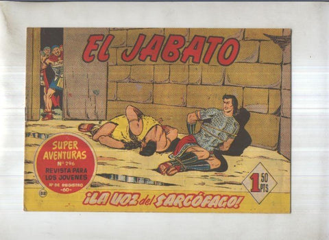 Bruguera: El Jabato numero 088: La voz del sarcofago