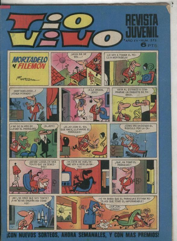 Tio Vivo segunda epoca numero 0575 (numerado 2 en trasera)