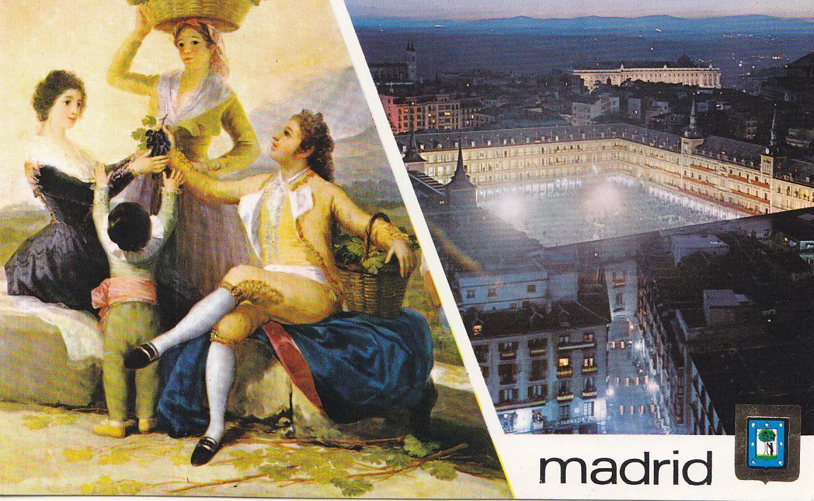 Postal 61157 : Madrid. Goya. La Vendimia - Palacio Real