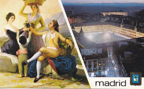 Postal 61157 : Madrid. Goya. La Vendimia - Palacio Real
