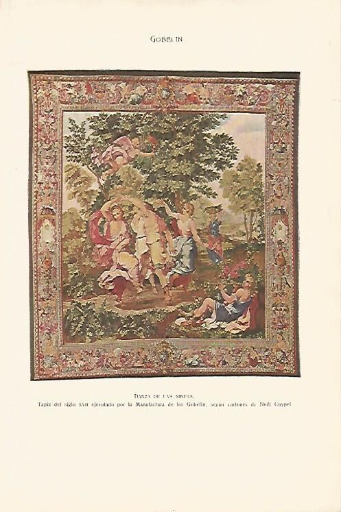 LAMINA SALVAT 80035: Danza de las ninfas por Gobelin