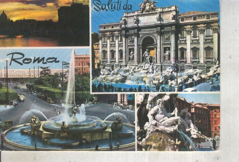 Postal 013217: Vistas varias de Roma