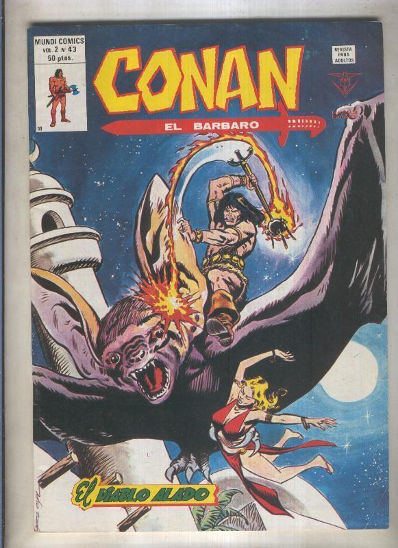 Conan el Barbaro volumen 2 numero 43 (numerado 3 en trasera)