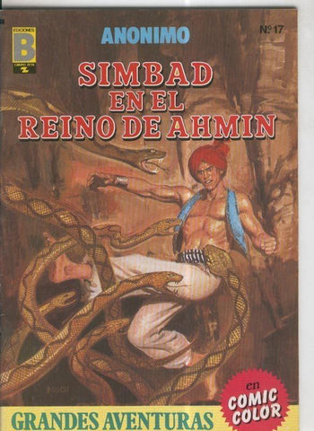 Grandes Aventuras numero 17: Simbad en el reino de Ahmin