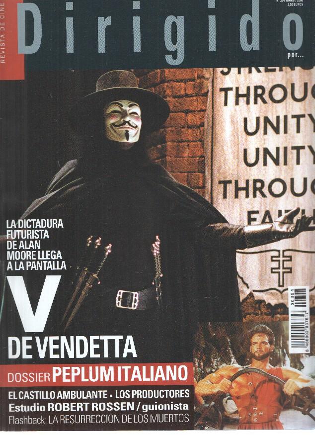 Revista Cine: DIRIGIDO POR, Numero 354: Dossier Peplum Italiano (2006)