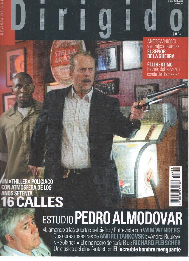 Revista Cine: DIRIGIDO POR, Numero 355: Estudio Pedro Almodovar (2006)