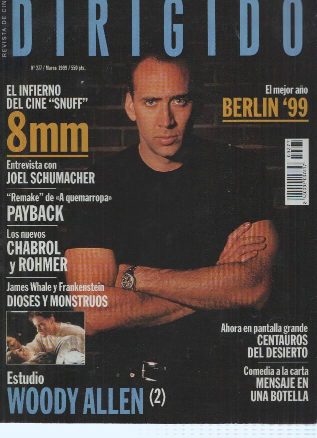 Revista Cine: DIRIGIDO POR, Numero 277: Estudio Woody Allen, Parte 2 (1999)