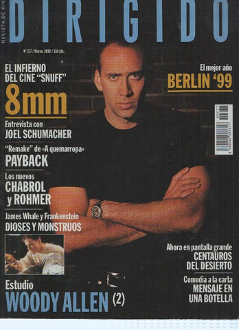 Revista Cine: DIRIGIDO POR, Numero 277: Estudio Woody Allen, Parte 2 (1999)