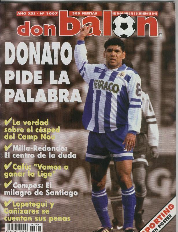 Don Balon numero 1007: poster del Sporting de Gijon