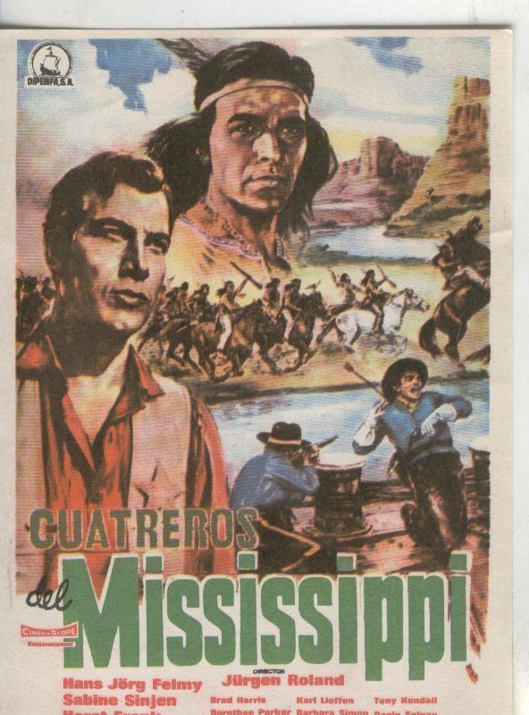 Programas de Cine: Cuatreros del Mississippi