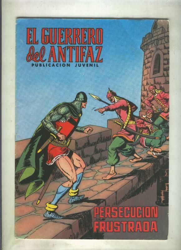 El Guerrero del Antifaz color numero 078: Persecucion frustrada (numerado 1 en trasera)