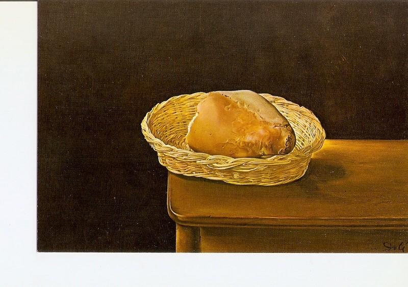 Postal 021147 : La cesta de pan, Salvador Dali