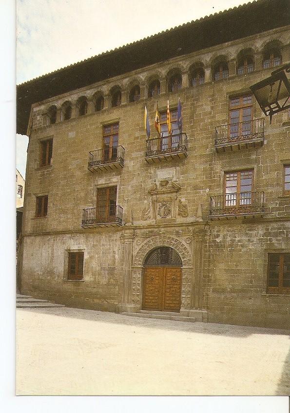 Postal 039256 : Sos del rey Catolico (Zaragoza). Casa de la Villa Fachada 1595