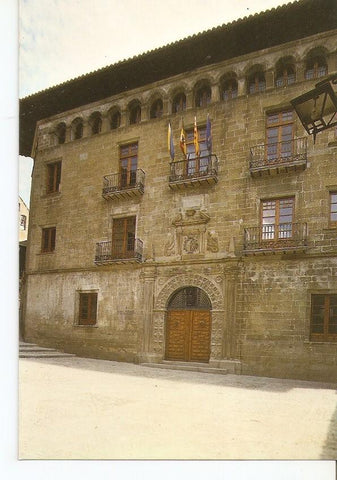 Postal 039256 : Sos del rey Catolico (Zaragoza). Casa de la Villa Fachada 1595