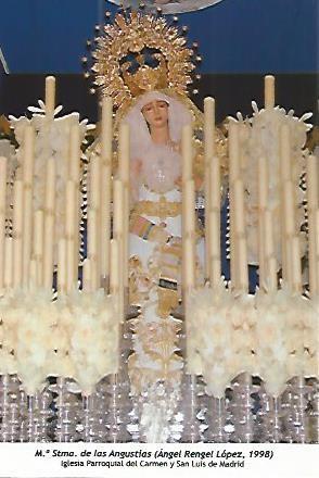 POSTAL 54131: Maria Santisima de las Angustias. Madrid