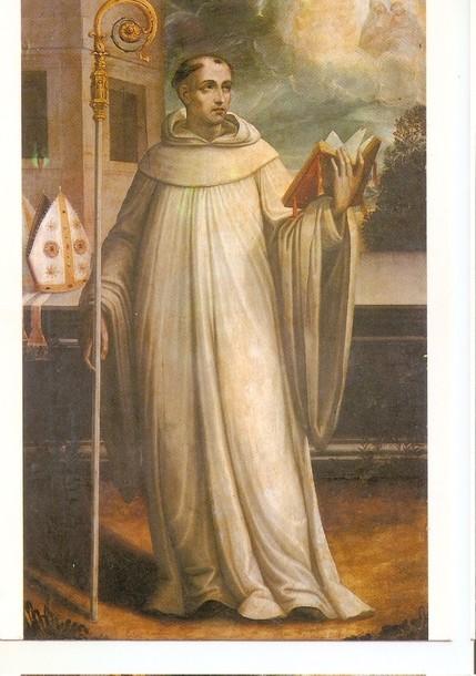 Postal 047514 : Museu de Poblet. Alfons Sanchez-Coello. San Bernardo