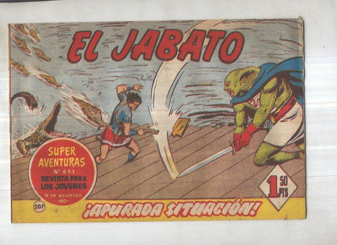 Bruguera: El Jabato numero 207: Apurada situacion