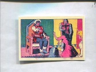 Facsimil: Cromo El Guerrero del Antifaz serie 3: La Marquesita de Peñarrosa numero 36