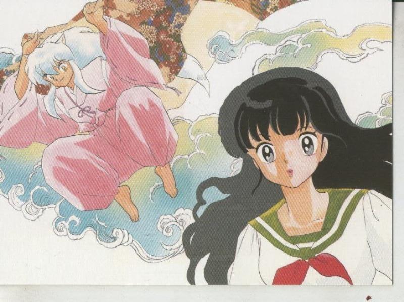 Postcard Book Inu Yasha de Rumiko Takahashi modelo 31