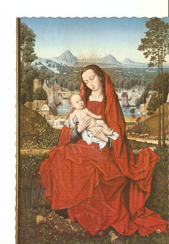 Postal 021020 : Catedral, pintura de Memling  - Burgos